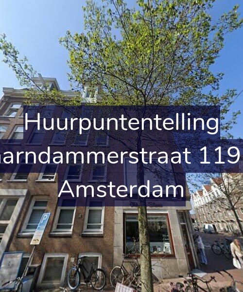 Foto gevel Huurpuntentelling voor Spaarndammerstraat 119-3V, Amsterdam