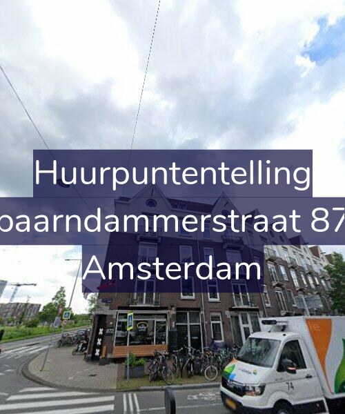 Foto gevel Huurpuntentelling voor Spaarndammerstraat 872, Amsterdam