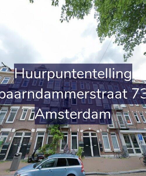 Foto gevel Huurpuntentelling voor Spaarndammerstraat 738, Amsterdam