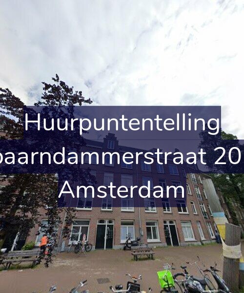 Foto gevel Huurpuntentelling voor Spaarndammerstraat 20-G, Amsterdam