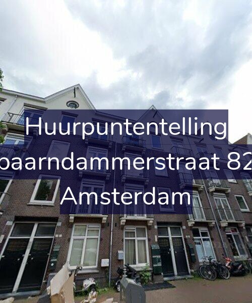 Foto gevel Huurpuntentelling voor Spaarndammerstraat 824, Amsterdam