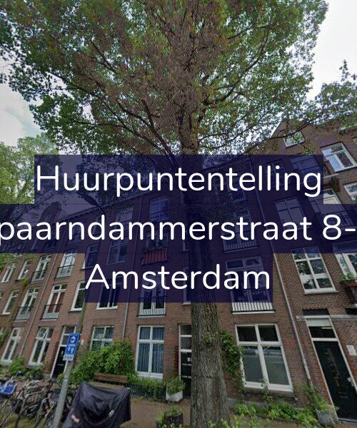 Foto gevel Huurpuntentelling voor Spaarndammerstraat 8-D, Amsterdam