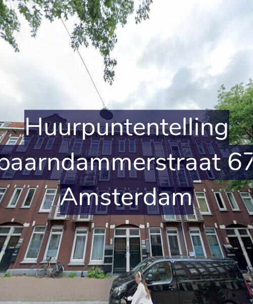 Foto gevel Huurpuntentelling voor Spaarndammerstraat 670, Amsterdam