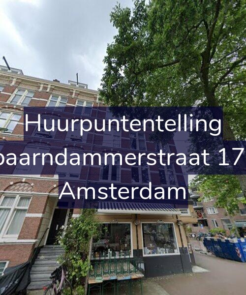 Foto gevel Huurpuntentelling voor Spaarndammerstraat 17-1, Amsterdam
