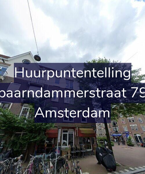Foto gevel Huurpuntentelling voor Spaarndammerstraat 792, Amsterdam
