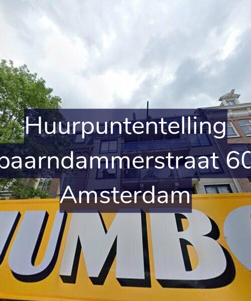 Foto gevel Huurpuntentelling voor Spaarndammerstraat 608, Amsterdam