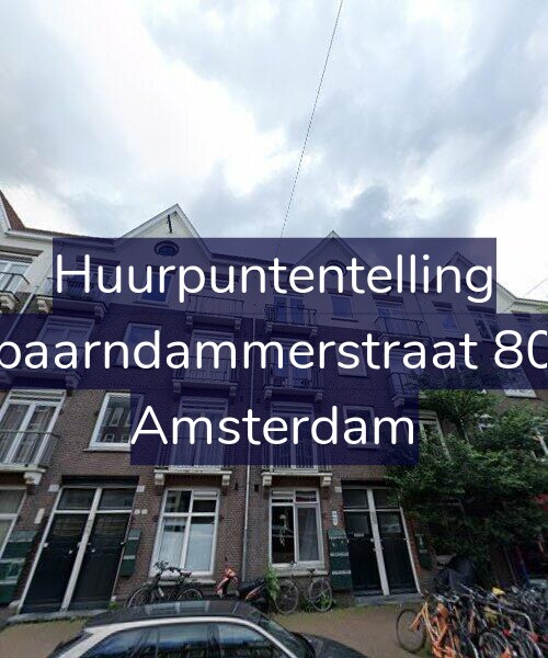 Foto gevel Huurpuntentelling voor Spaarndammerstraat 808, Amsterdam