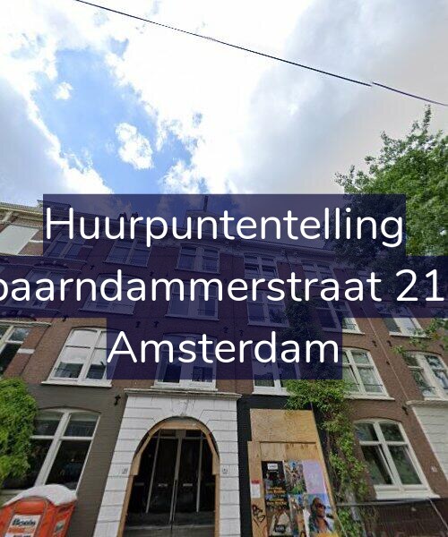 Foto gevel Huurpuntentelling voor Spaarndammerstraat 21-2, Amsterdam
