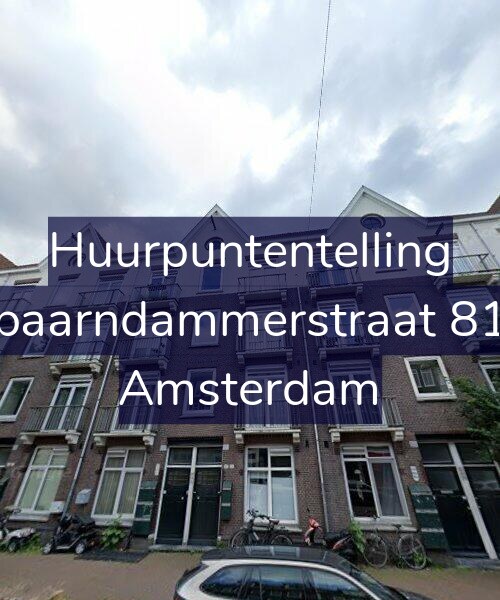 Foto gevel Huurpuntentelling voor Spaarndammerstraat 814, Amsterdam