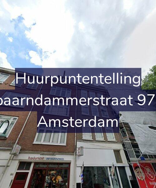 Foto gevel Huurpuntentelling voor Spaarndammerstraat 97-3, Amsterdam