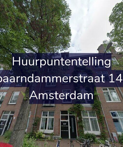 Foto gevel Huurpuntentelling voor Spaarndammerstraat 14-E, Amsterdam