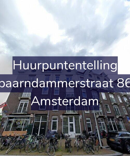 Foto gevel Huurpuntentelling voor Spaarndammerstraat 862, Amsterdam