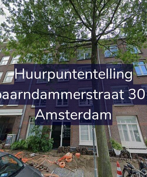 Foto gevel Huurpuntentelling voor Spaarndammerstraat 30-H, Amsterdam