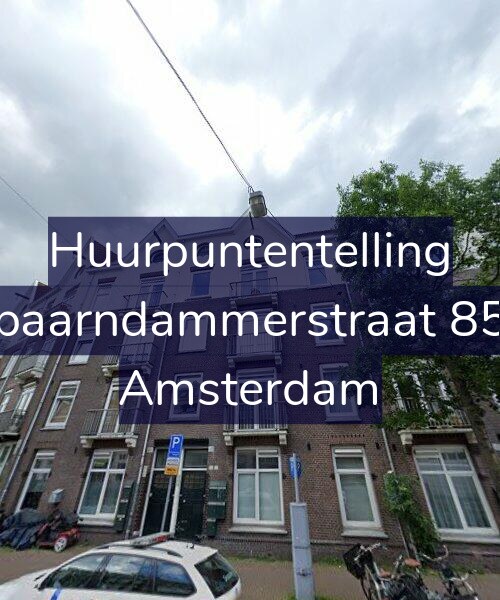 Foto gevel Huurpuntentelling voor Spaarndammerstraat 850, Amsterdam