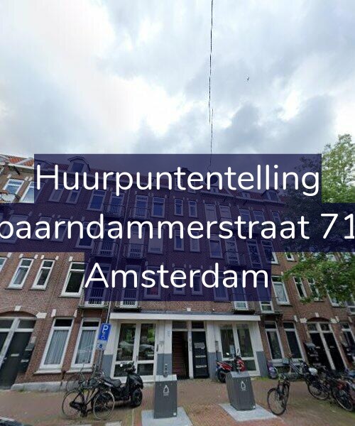 Foto gevel Huurpuntentelling voor Spaarndammerstraat 716, Amsterdam