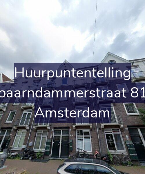 Foto gevel Huurpuntentelling voor Spaarndammerstraat 816, Amsterdam