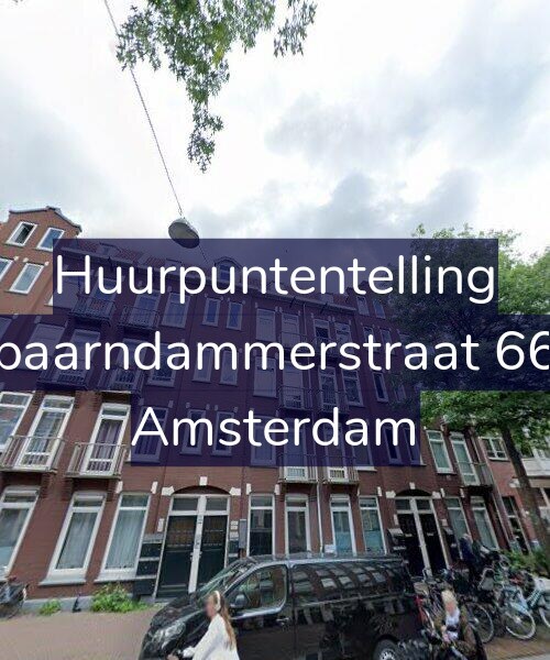 Foto gevel Huurpuntentelling voor Spaarndammerstraat 662, Amsterdam