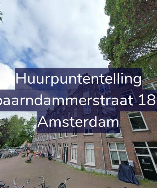 Foto gevel Huurpuntentelling voor Spaarndammerstraat 18-B, Amsterdam