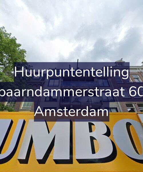 Foto gevel Huurpuntentelling voor Spaarndammerstraat 602, Amsterdam