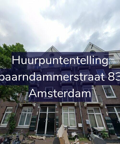 Foto gevel Huurpuntentelling voor Spaarndammerstraat 830, Amsterdam