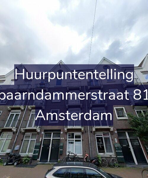 Foto gevel Huurpuntentelling voor Spaarndammerstraat 812, Amsterdam