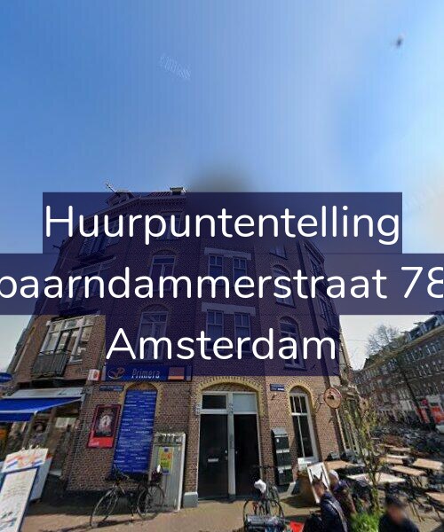 Foto gevel Huurpuntentelling voor Spaarndammerstraat 782, Amsterdam
