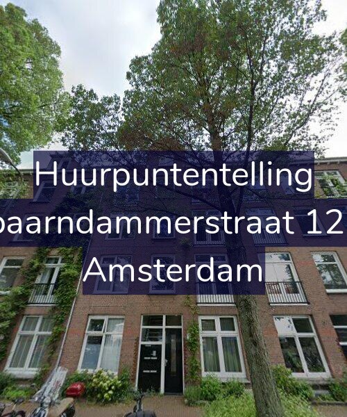 Foto gevel Huurpuntentelling voor Spaarndammerstraat 12-C, Amsterdam