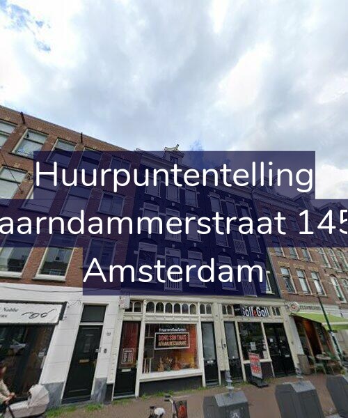 Foto gevel Huurpuntentelling voor Spaarndammerstraat 145-E, Amsterdam