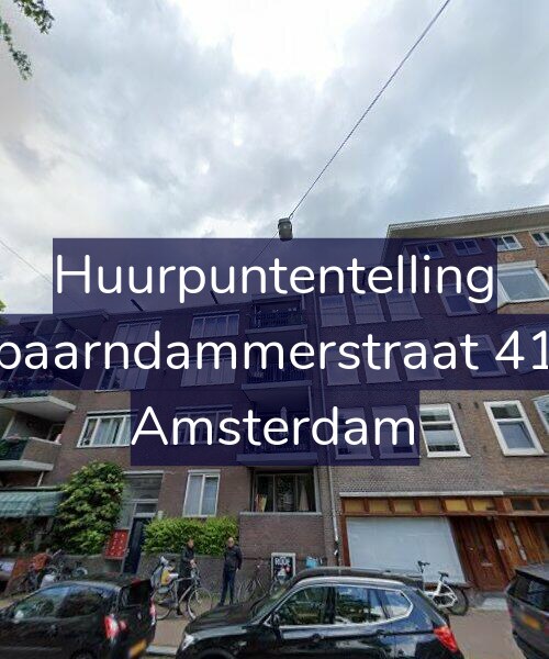 Foto gevel Huurpuntentelling voor Spaarndammerstraat 410, Amsterdam
