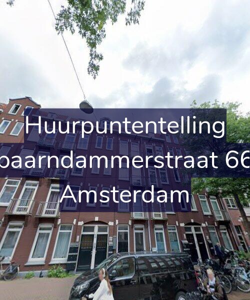 Foto gevel Huurpuntentelling voor Spaarndammerstraat 660, Amsterdam