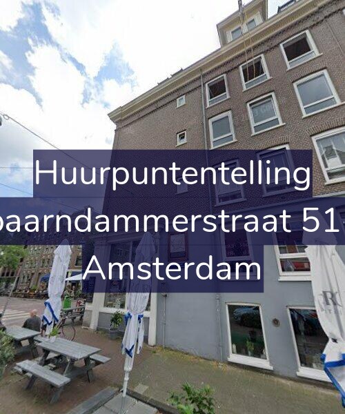 Foto gevel Huurpuntentelling voor Spaarndammerstraat 51-H, Amsterdam