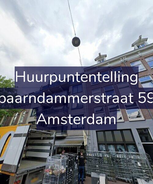 Foto gevel Huurpuntentelling voor Spaarndammerstraat 596, Amsterdam
