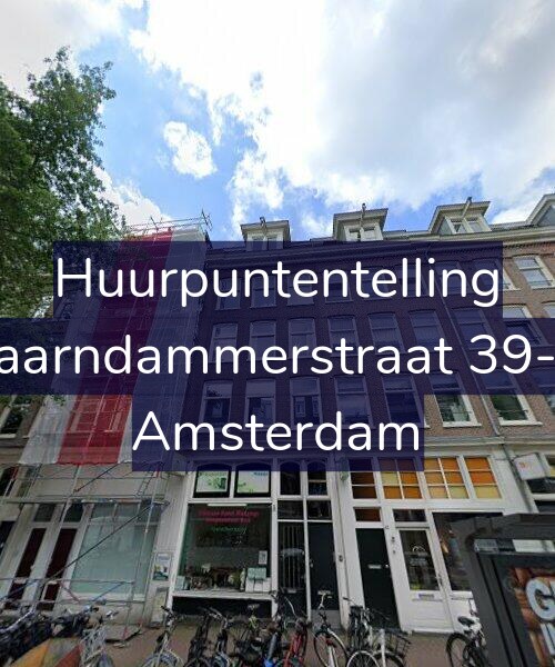 Foto gevel Huurpuntentelling voor Spaarndammerstraat 39-4V, Amsterdam
