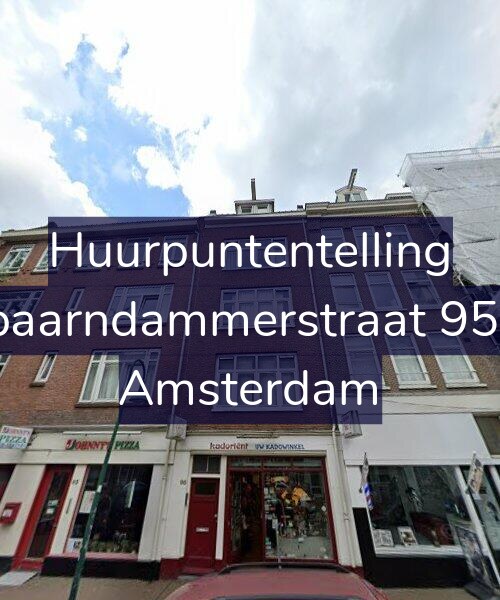 Foto gevel Huurpuntentelling voor Spaarndammerstraat 95-4, Amsterdam