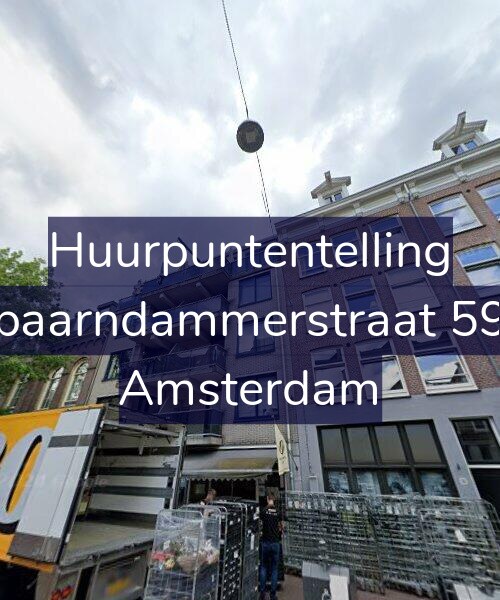 Foto gevel Huurpuntentelling voor Spaarndammerstraat 594, Amsterdam