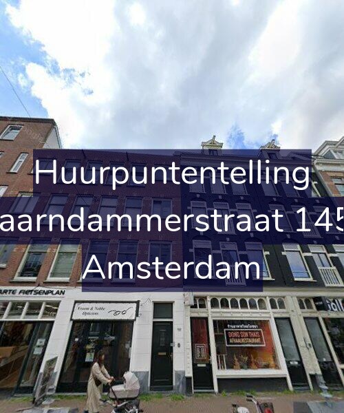Foto gevel Huurpuntentelling voor Spaarndammerstraat 145-F, Amsterdam