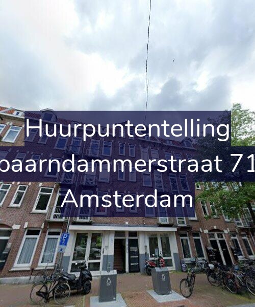 Foto gevel Huurpuntentelling voor Spaarndammerstraat 714, Amsterdam