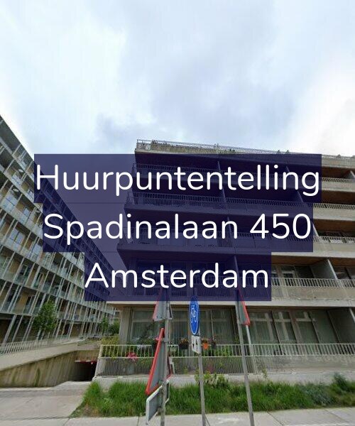 Foto gevel Huurpuntentelling voor Spadinalaan 450, Amsterdam
