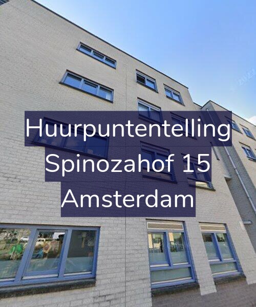 Foto gevel Huurpuntentelling voor Spinozahof 15, Amsterdam