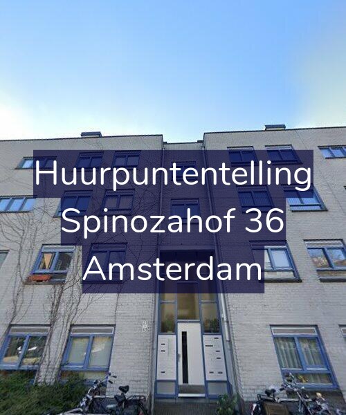 Foto gevel Huurpuntentelling voor Spinozahof 36, Amsterdam