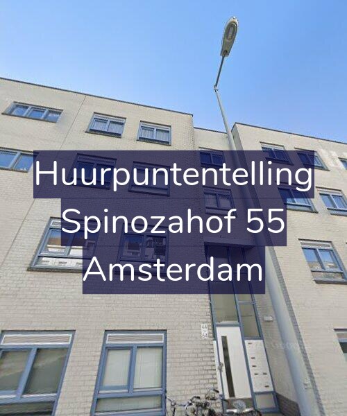 Foto gevel Huurpuntentelling voor Spinozahof 55, Amsterdam