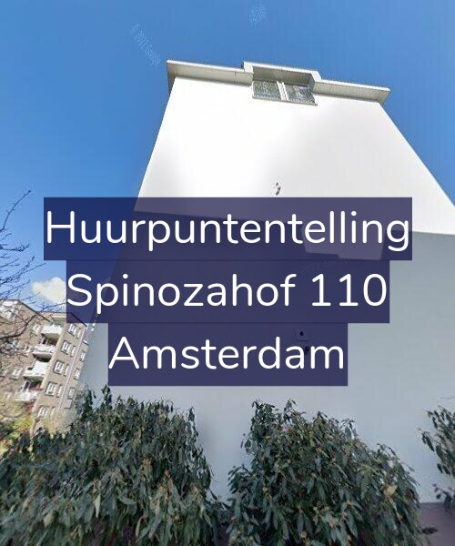 Foto gevel Huurpuntentelling voor Spinozahof 110, Amsterdam
