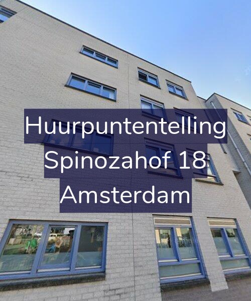 Foto gevel Huurpuntentelling voor Spinozahof 18, Amsterdam