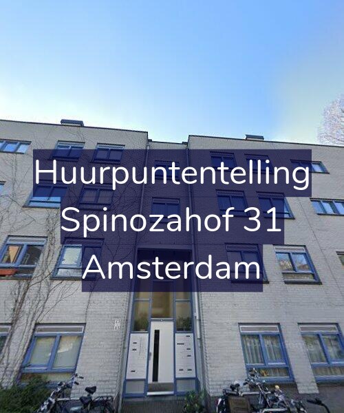 Foto gevel Huurpuntentelling voor Spinozahof 31, Amsterdam