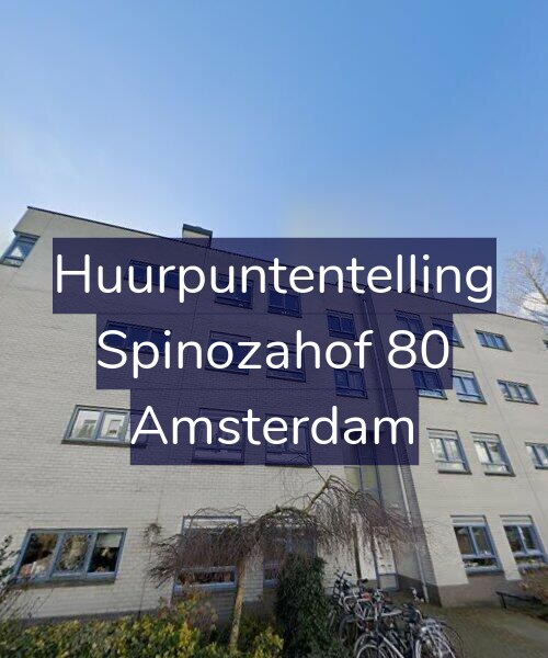 Foto gevel Huurpuntentelling voor Spinozahof 80, Amsterdam