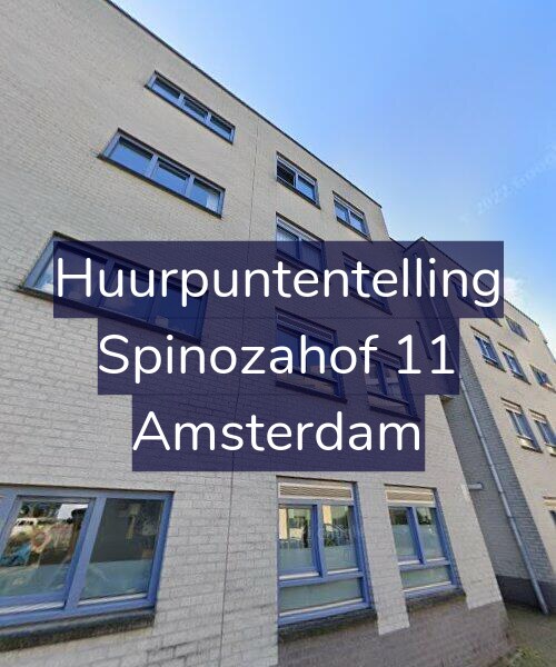 Foto gevel Huurpuntentelling voor Spinozahof 11, Amsterdam