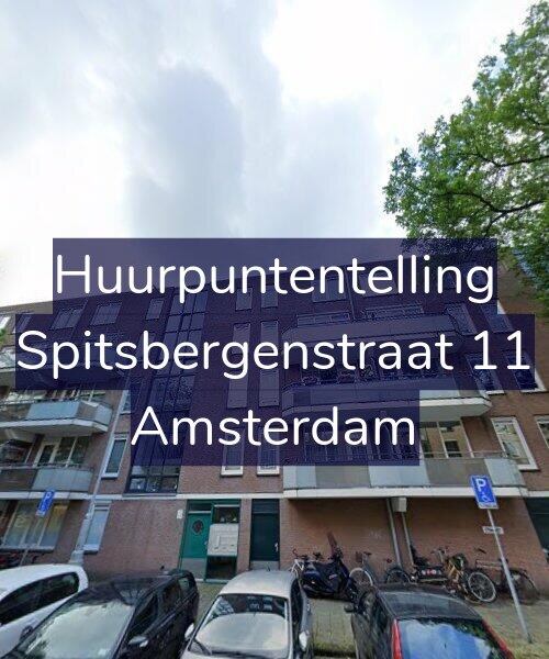 Foto gevel Huurpuntentelling voor Spitsbergenstraat 11, Amsterdam