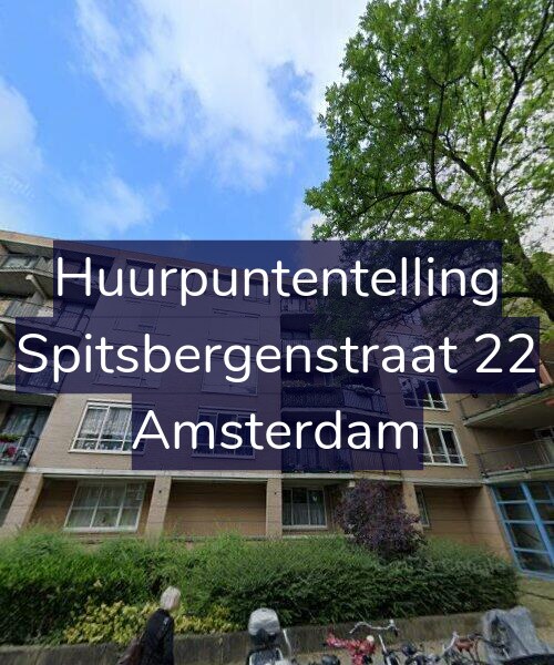 Foto gevel Huurpuntentelling voor Spitsbergenstraat 22, Amsterdam