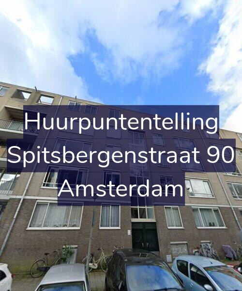 Foto gevel Huurpuntentelling voor Spitsbergenstraat 90, Amsterdam