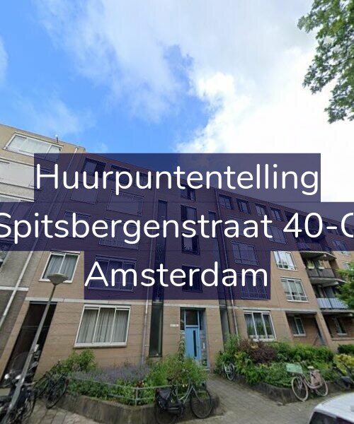 Foto gevel Huurpuntentelling voor Spitsbergenstraat 40-C, Amsterdam